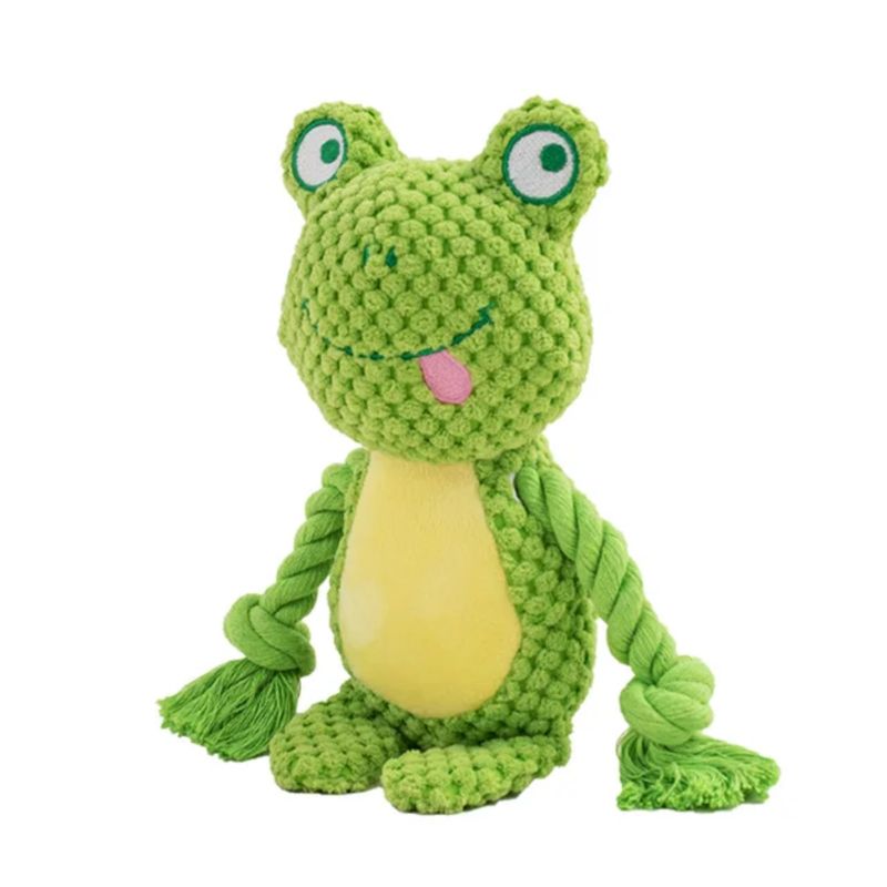Pet Luxury PLAYPET Froggy Dog Toy