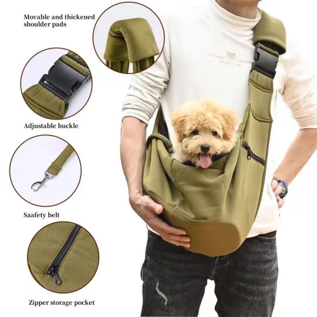 Pawzem Pet Carry Bag - Green