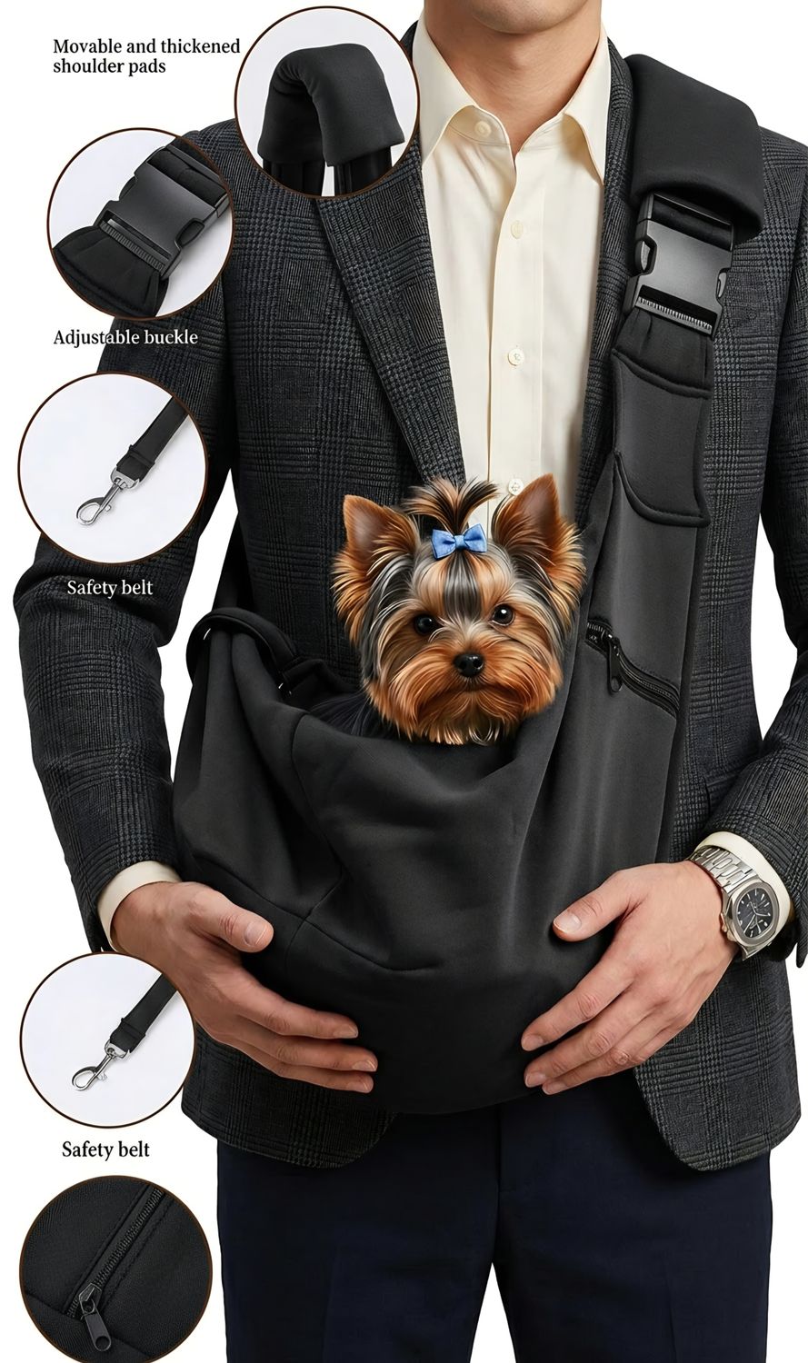 Pawzem Pet Luxury Carry Shoulder Bag