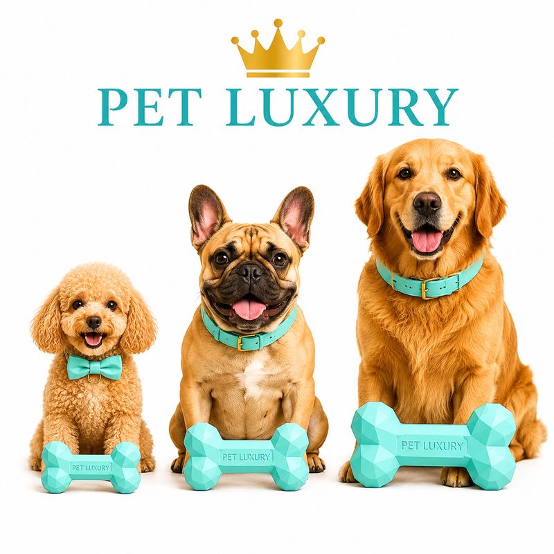 Pet Luxury Bone Pet Dog Chew Toy - Aque