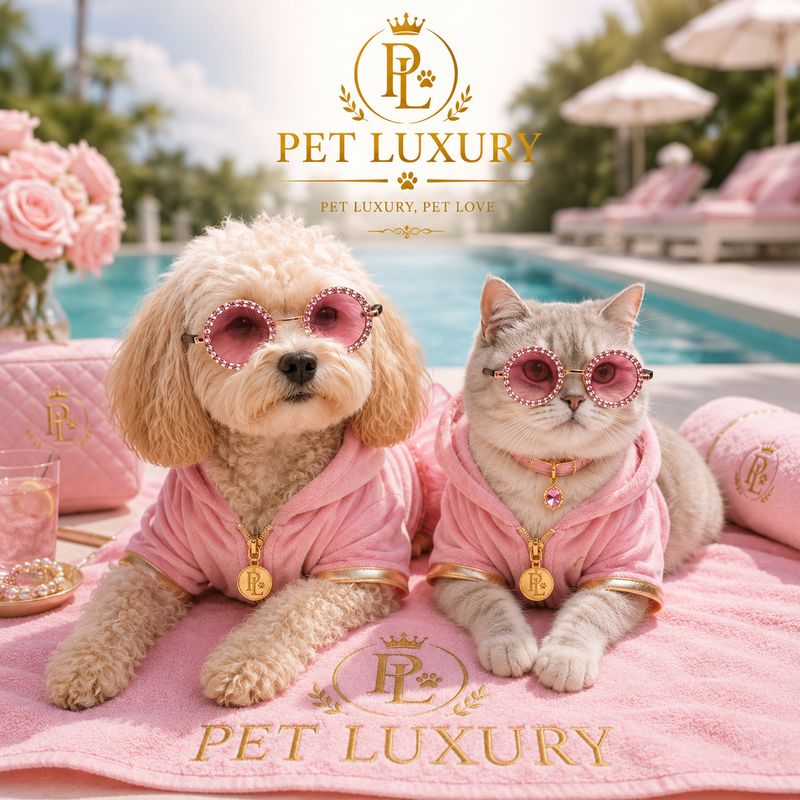 Pet Luxury Dog And Cat Pink Fashion Sunglasses