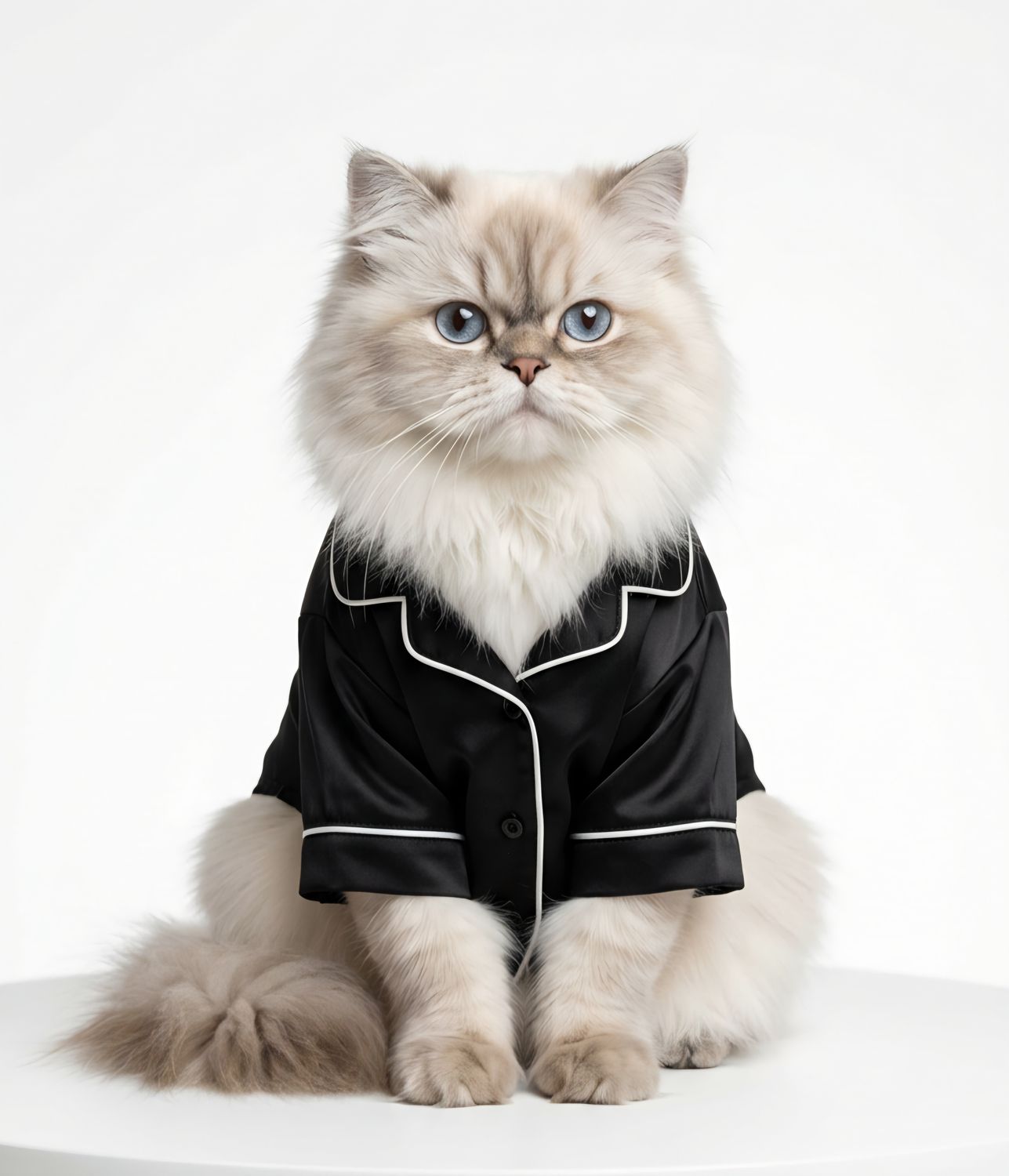 Cat PJ'S Pajamas - Black Cat PJ'S Pajamas - Black