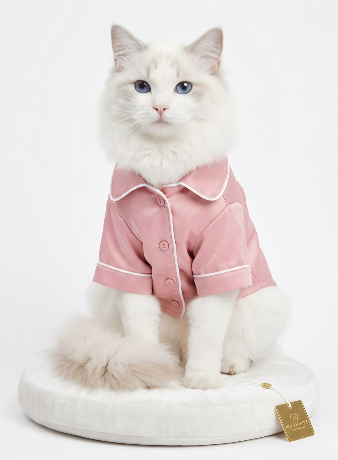 Cat PJ's Pajamas - Pink