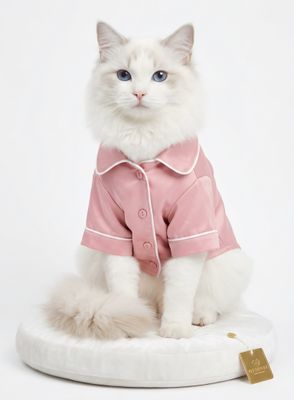 Cat PJ's Pajamas - Pink