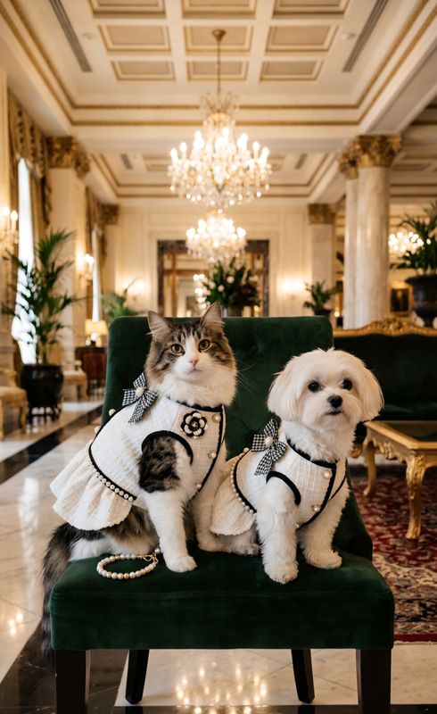Catsby Pet Luxury Haute Couture Dog & Cat Dress Catsby Pet Luxury Haute Couture Dog & Cat Dress