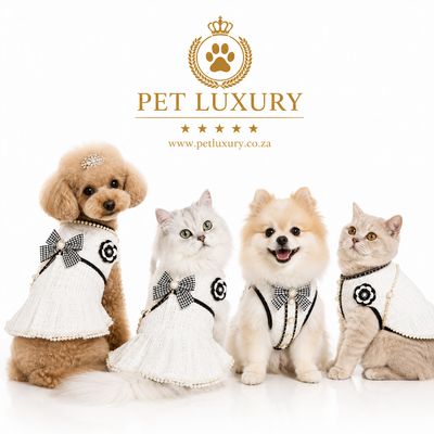 Catsby Pet Luxury Haute Couture Dog & Cat Dress Catsby Pet Luxury Haute Couture Dog & Cat Dress