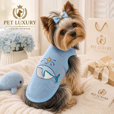 My Lil Whale Pet Luxury Vest - Dog And Cat Clothing