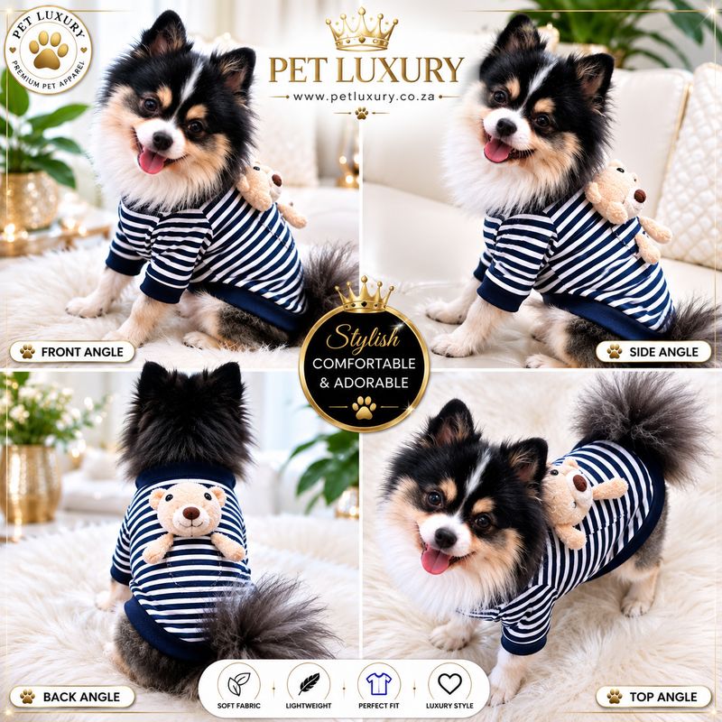 Teddy GM Collection Dog Jersey - Blue