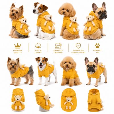 Teddy GM Collection Dog Jersey - Yellow