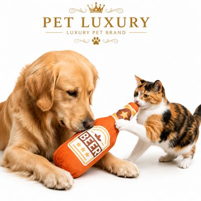 Pet Luxury Top Shelf Plush Squeaky Dog & Cat Toy Pet Luxury Top Shelf Plush Squeaky Dog & Cat Toy