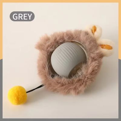 Fluffy AI Dog or Cat Ball - Brown