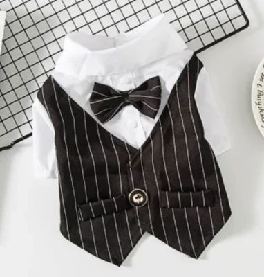 Dog Luxury Pet Taxido-Black