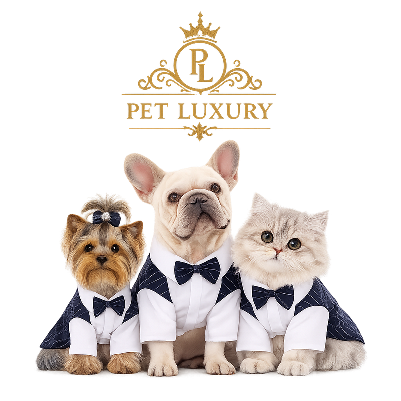 Dog And Cat Catsby Luxury Pet Tuxedo - Navy Blue Dog And Cat Catsby Luxury Pet Tuxedo - Navy Blue