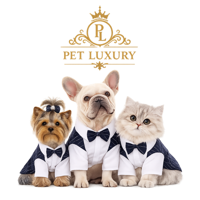 Dog And Cat Catsby Luxury Pet Tuxedo - Navy Blue Dog And Cat Catsby Luxury Pet Tuxedo - Navy Blue