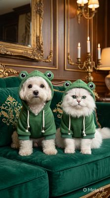 FOGGY Range Pet Shirt Jersey Hoodie - Green