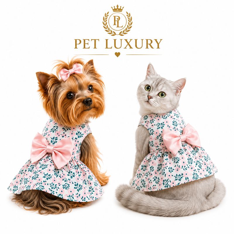 FURRY PAWS Pet Luxury Dog And Cat Dress