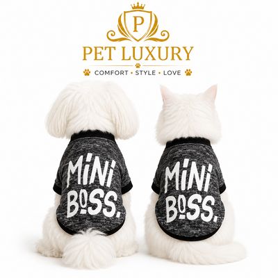 Mini Boss Pet Shirt Mini Boss Pet Shirt