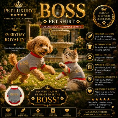 Boss Pet Dog Or Cat Shirt