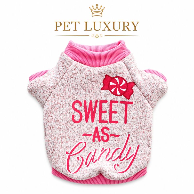 SWEET AS CANDY Pet Luxury Dog And Cat Shirt SWEET AS CANDY Pet Luxury Dog And Cat Shirt