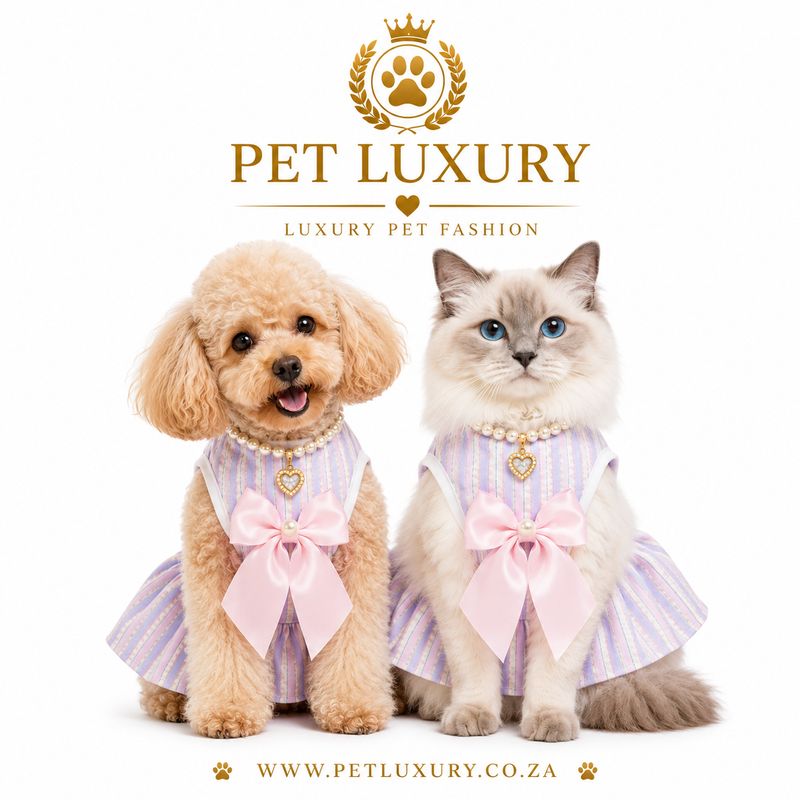 Every Day Summer Pet Luxury Dog And Cat Dress - Purple Every Day Summer Pet Luxury Dog And Cat Dress - Purple