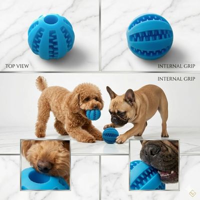 Coco Paw Dog Feeder Ball - Blue Coco Paw Dog Feeder Ball - Blue
