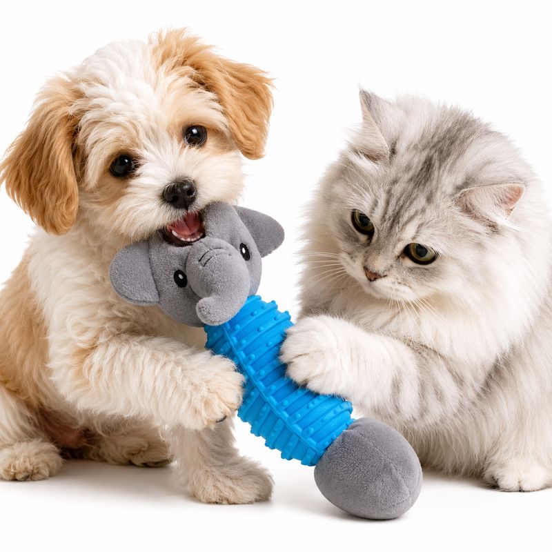 Dublin Elephant Plush Squeaky Pet Feeding Toy Dublin Elephant Plush Squeaky Pet Feeding Toy