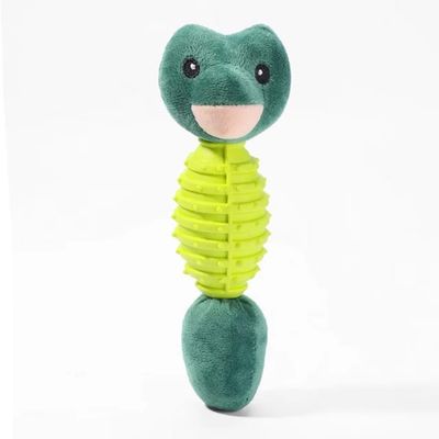 Froggy Plush Squeaky Pet Feeding Toy