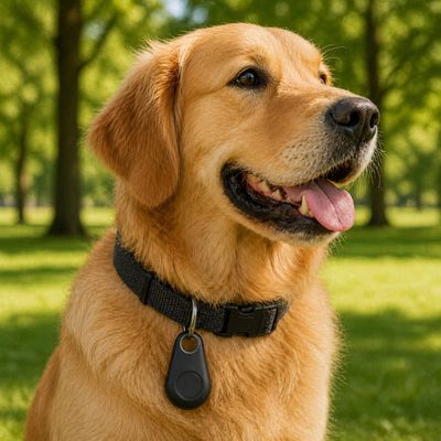 PetLuxury.app Companion Dog And Cat Black Tracker