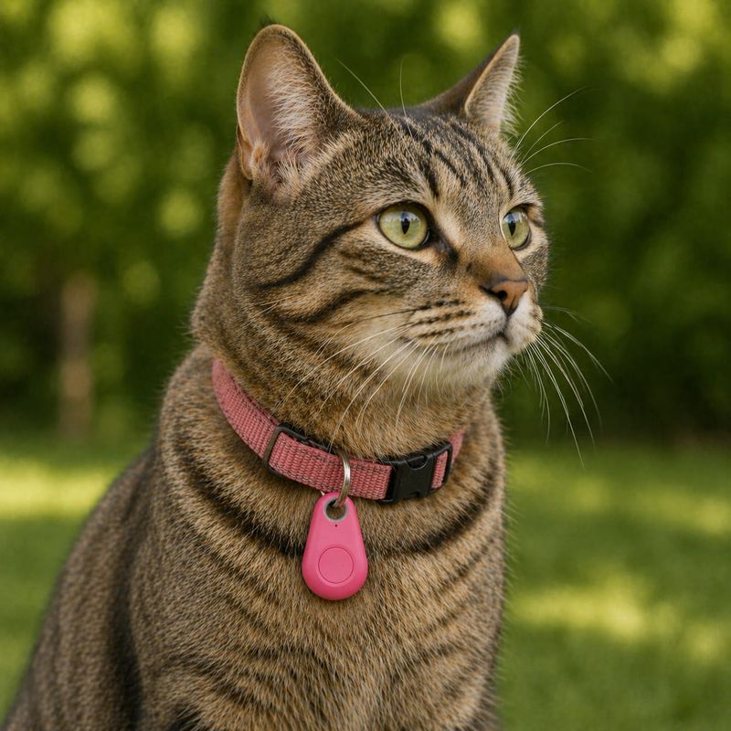 PetLuxury.app Companion Dog And Cat Pink Tracker