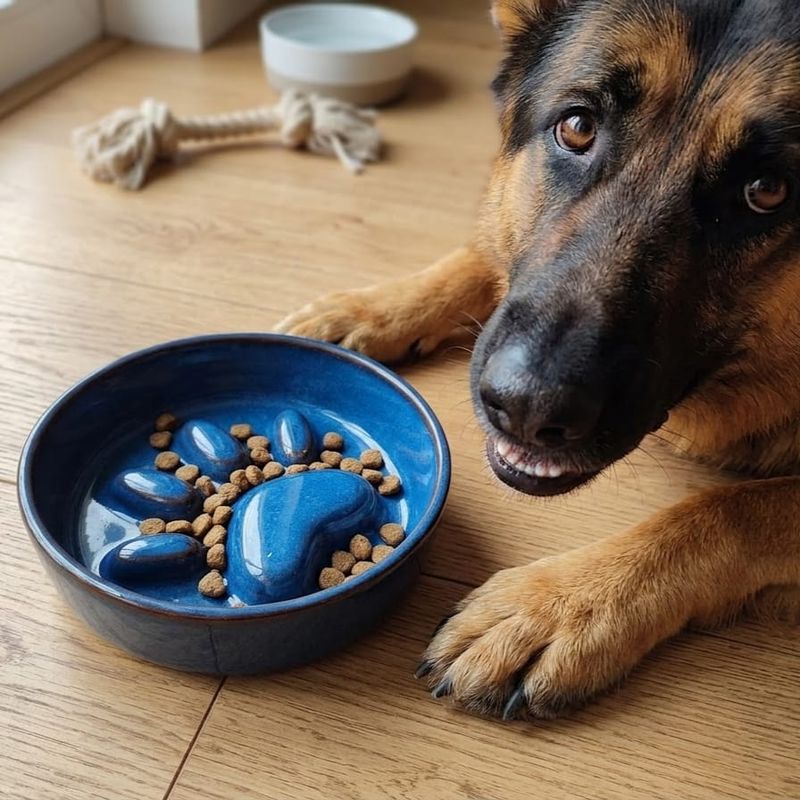 Pet Luxury Royalty Blue Pet Bowl