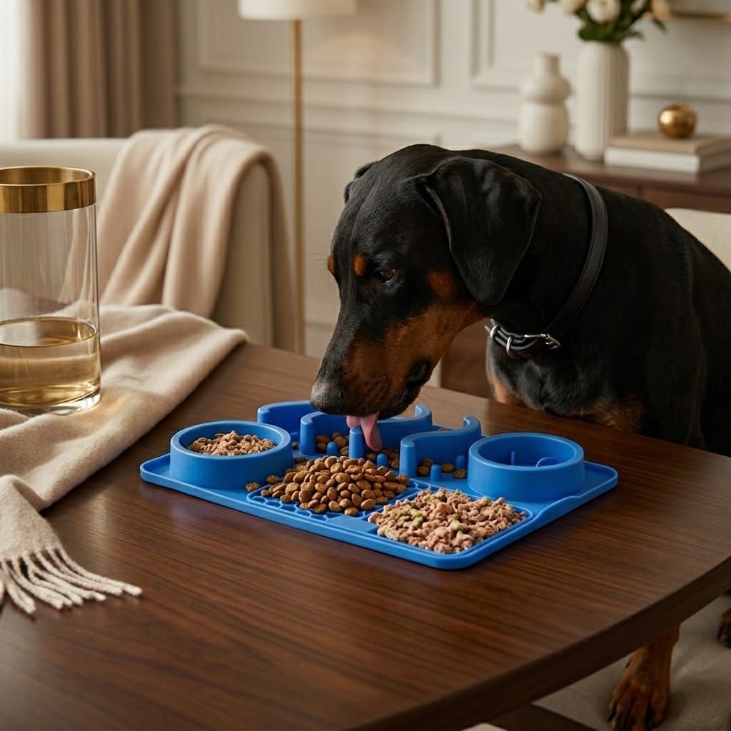 Multifunctional Pet Feeder-Royal Blue
