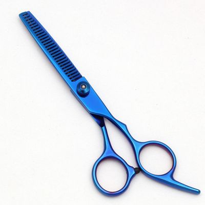 Pet Luxury Glam Pet Grooming Scissors - Blue