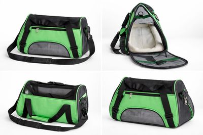 Pet Travel Time Bag-Green