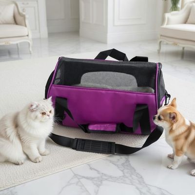 Pet Travel Time Bag-Purple