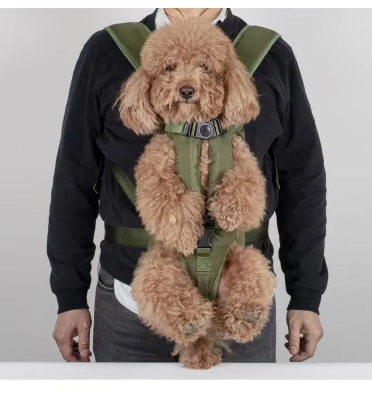 Pet Luxury Dog Carrier Back Pack - Army Green