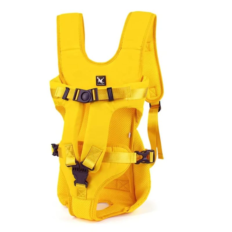 Pet Luxury Dog Carrier Back Pack - Yellow