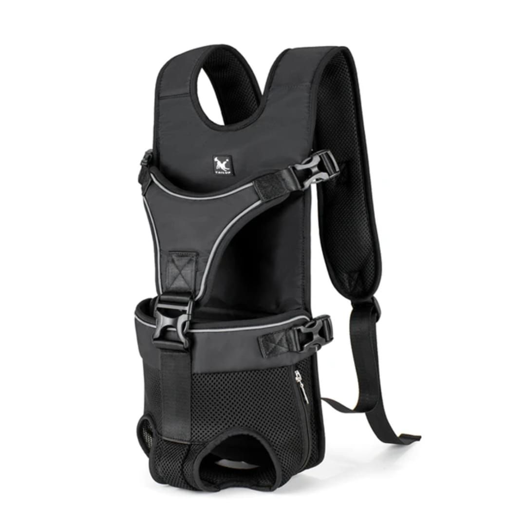 Pet Luxury Dog Carrier Back Pack - Black