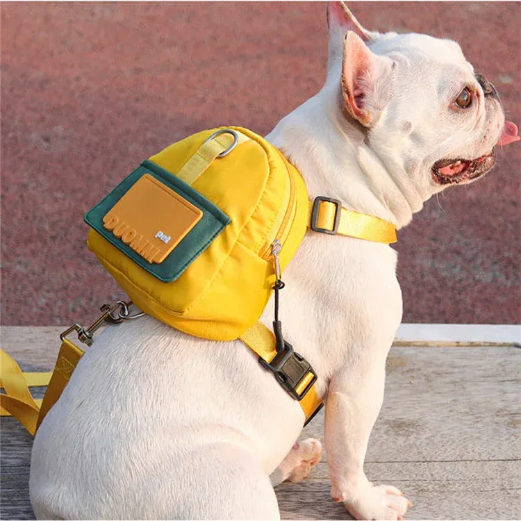 Awesome Paws Pet Back Pack - Yellow