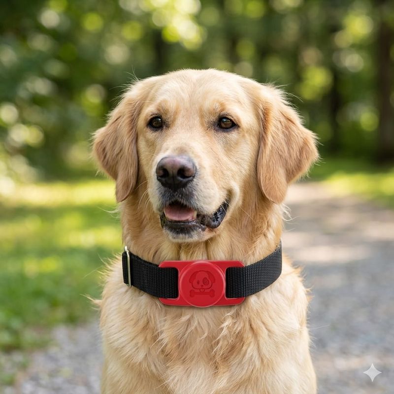 Glamour Pet Tracking Red Cover