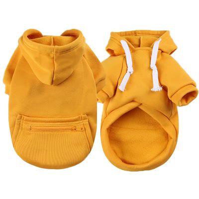 Timeless Tails Pet Hoodie-Yellow