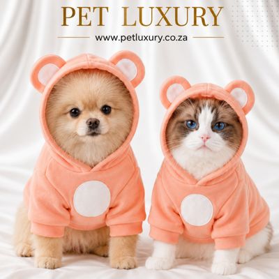 The Amethyst VelvetPaws Thermal Peach Hoodie Jersey – for Dogs & Cats The Amethyst VelvetPaws Thermal Peach Hoodie Jersey – for Dogs & Cats