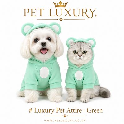 Pet Luxury Cat And Dog Attire - Green Jersey