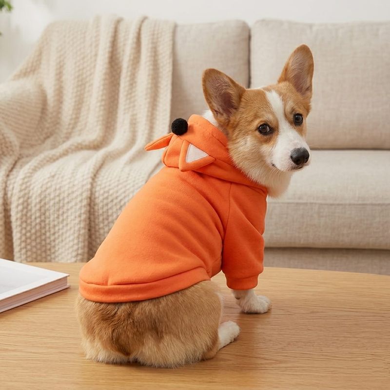 Luxury Pet Attire Pet-Orange