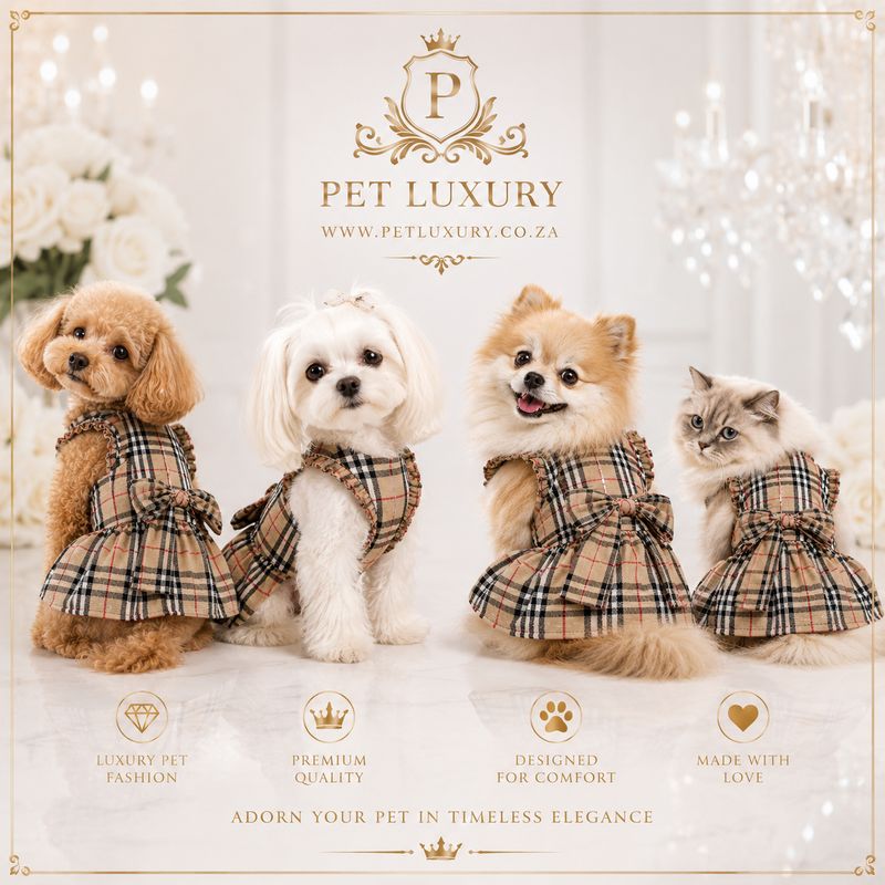 Adorable Pet Luxury Dog And Cat Pet Bow Skirt