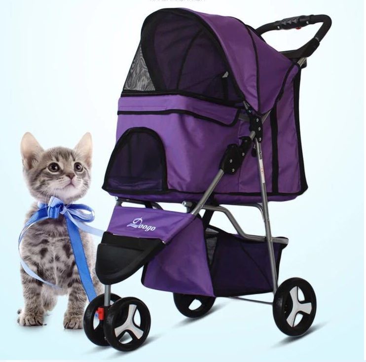 Pet Luxury Dog And Cat Stroller