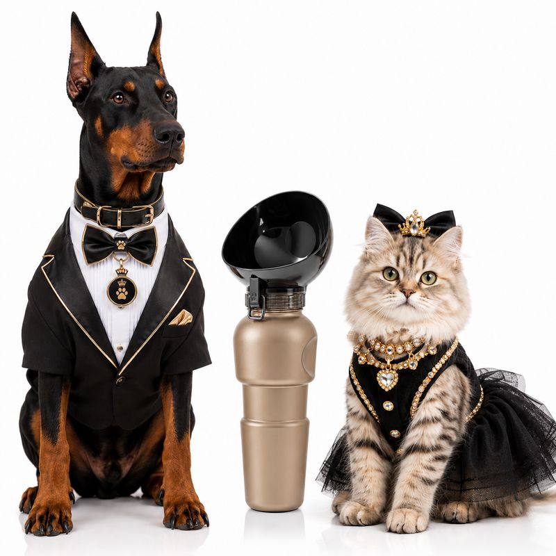 Pet Luxury HydroBowl™ Pro – Premium Portable Dog Water Bottle with Leak-Proof Dispenser Pet Luxury HydroBowl™ Pro – Premium Portable Dog Water Bottle with Leak-Proof Dispenser