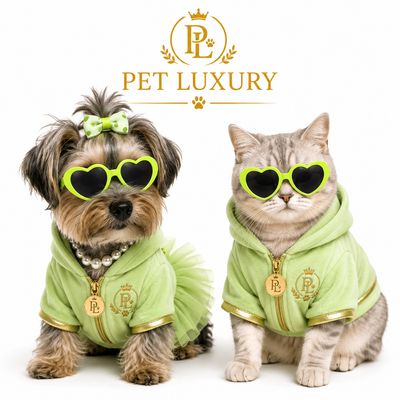 Pet Luxury Green Dog And Cat Sunglasses