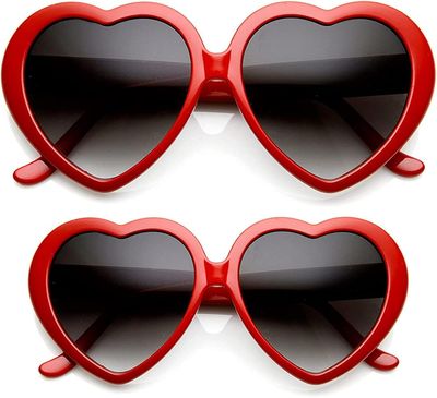 Pet Luxury Fasion Dog And Cat Sunglasses-Red