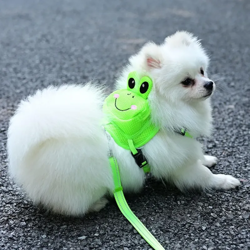 Pet Luxury Froggy Dog Backpack Bag