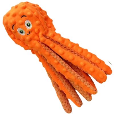 Pet Luxury Dog Plush Squeaky Toy Oceano-Orange Pet Luxury Dog Plush Squeaky Toy Oceano-Orange